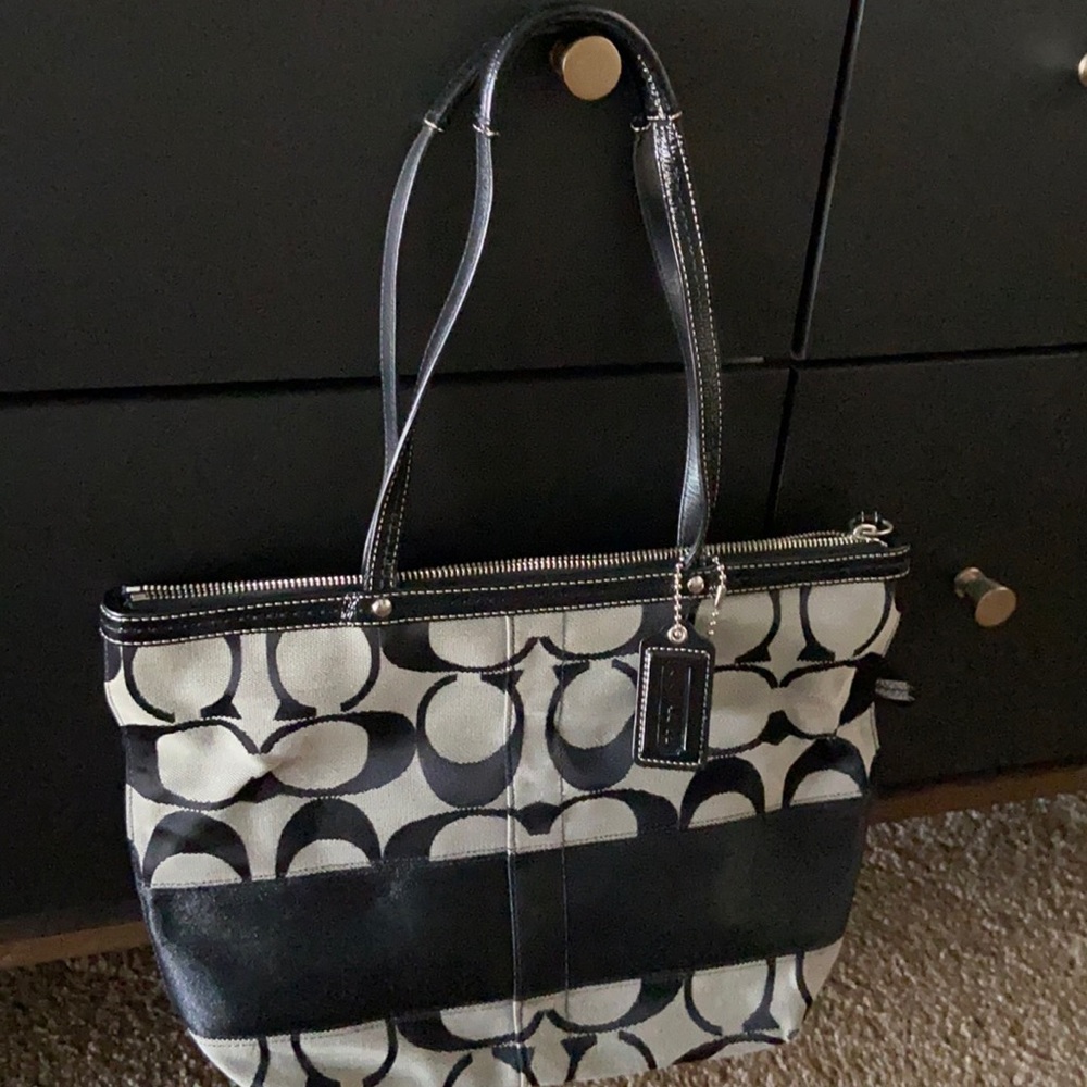 Black Coach Handbag